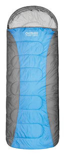 WILDTRAK FORREST HOODED SLEEPING BAG 230X75CM 5 TO 10C