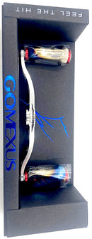 GOMEXUS FLAME RED 100MM HANDLE 22MM TITANIUM KNOB 8X5MM