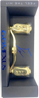 GOMEXUS FULL GOLD 85MM HANDLE 22MM TITANIUM KNOB 7X4MM