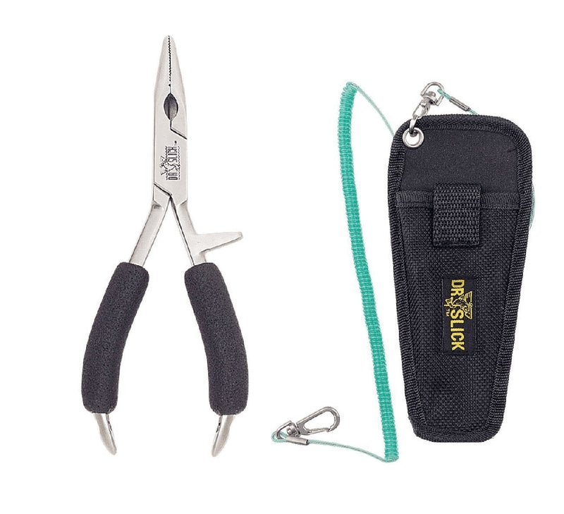 DR SLICK 6" CHAIN NOSE PLIER WITH SIDE CUTTER PCN6FX