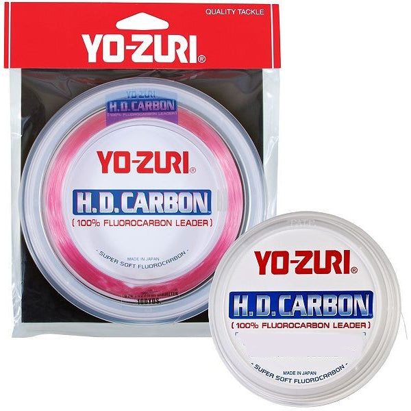 Yo-Zuri HD Fluorocarbon Leader Pink 30Yds 30lb New
