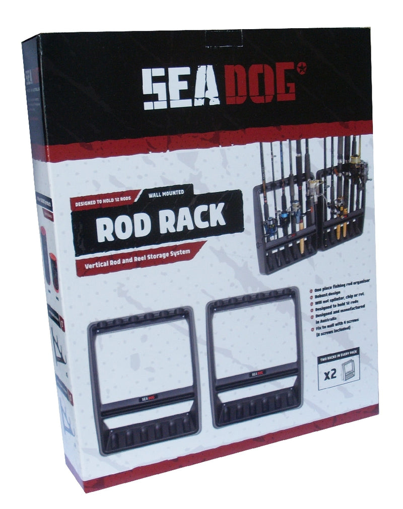 SEA DOG VERTICAL ROD RACK 2 PACK